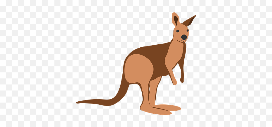 Free Kangaroo Australia Vectors - Animal Figure Emoji,Kangaroo Emoji