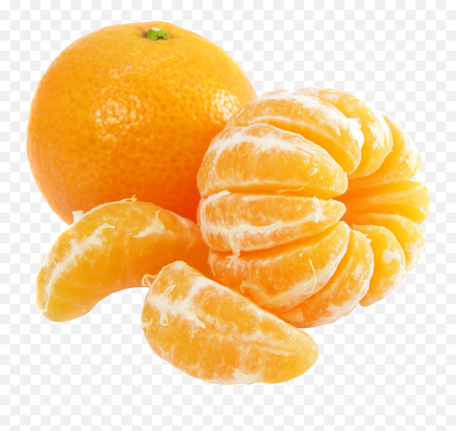 Orange Clementine Mandarin Fruit Food - Peeled Orange Png Emoji,Mandarin Emoji