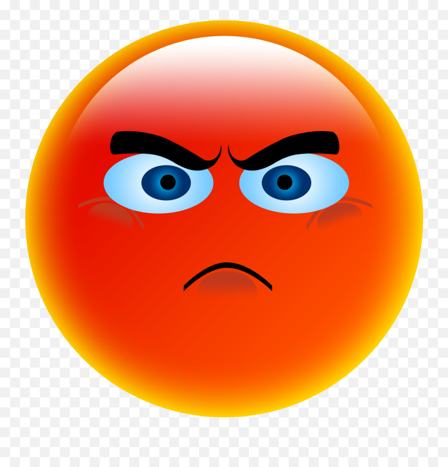 Anger Smiley Emoticon Face Clip Art - Angry Emoji Transparent,Angry Emoji