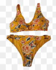 Bikini Bikinis Bikinibottom Sticker - Solid Emoji,Emoji Bikini Top