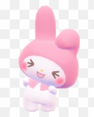 Sanrio Mymelody Hellokitty Sticker - Happy Emoji,Emoji Copy And Paster