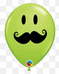 16 Blush Mans Face Latex Balloons X 50 - Mothers Day In Lime Emoji,X Rated Emoticon
