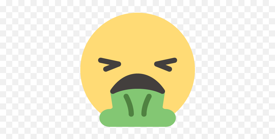 Vomiting Icon - Vomiting Icon Emoji,Vomiting Emoticon