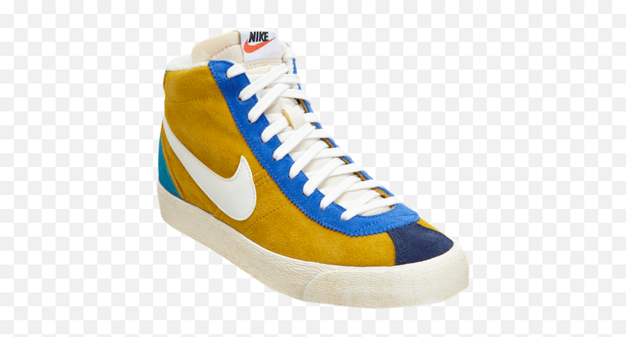 Nike Bruin Mid Premium Vintage Sneakers - Plimsoll Emoji,Gianluca Vacchi Emoji