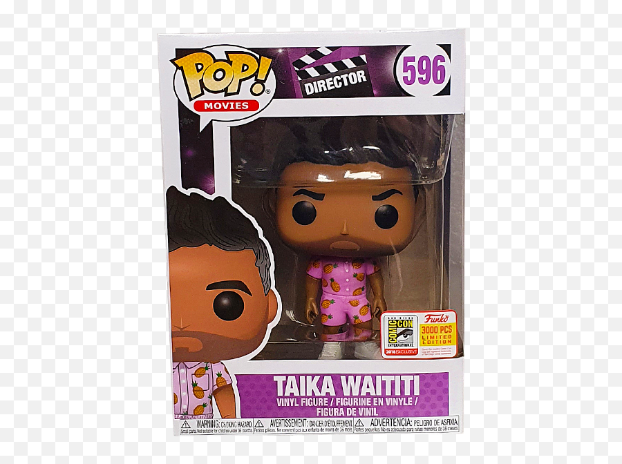 Directors - Taika Waititi Sdcc 2018 Exclusive Pop Vinyl Taika Waititi Funko Pop Emoji,Vinyl Toy + Change Emotions