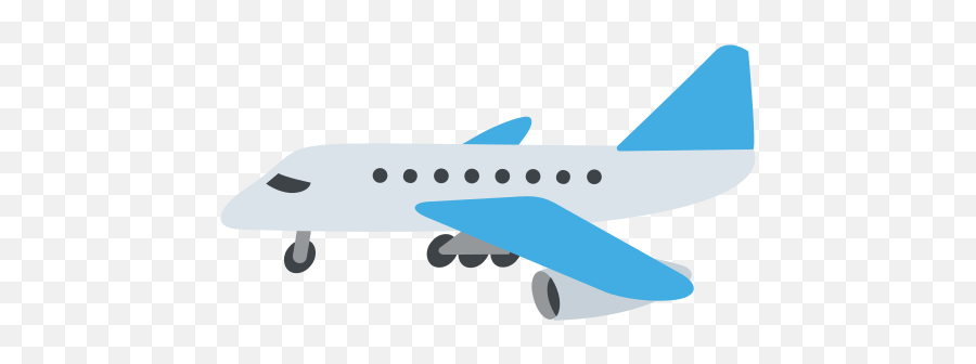 Airplane Emoji High Definition Big - Aircraft,Flight Emoji