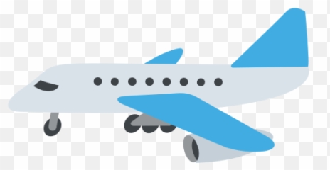 Airplane Emoji High Definition Big - Aircraft,Flight Emoji