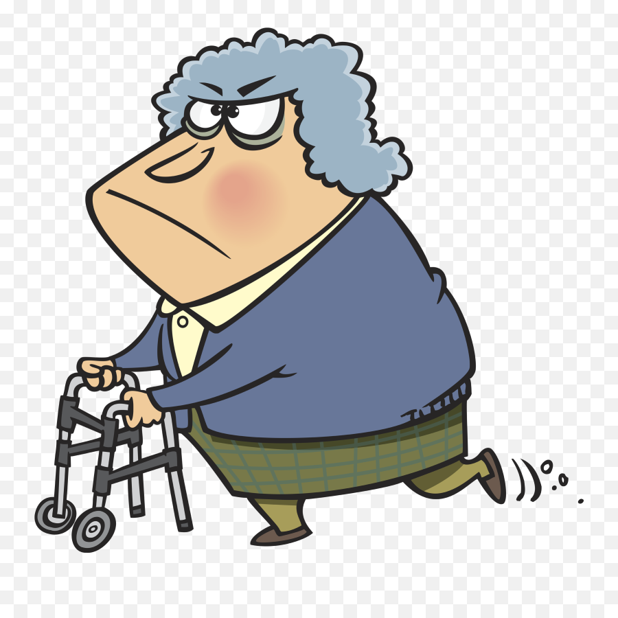 Old Lady Was Sitting In Front Of The - Velha Png Emoji,Emoji For Old Lady