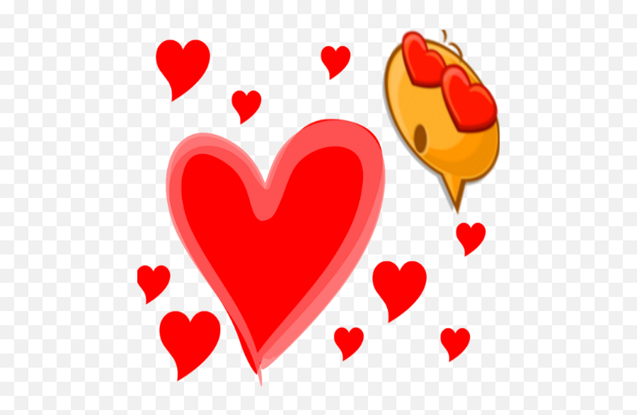 Emoji Love Plus - Apps On Google Play Small Heart Clipart Png,That Sucks Emoticons