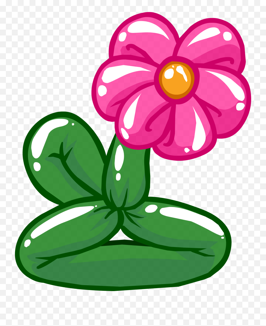 Balloon Flower Hat - Flower Balloon Png Emoji,Flower Emojis Names