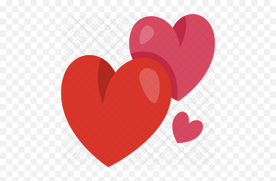 Free Hearts Flat Icon - Available In Svg Png Eps Ai Girly Emoji,Revolving Heart Emojis