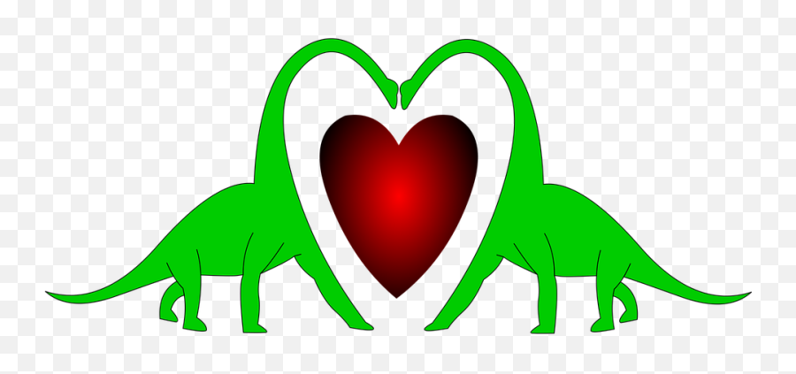 Heart Love Dinosaur - Dinosaur Love Heart Clipart Full Language Emoji,Dinosaur Emojis