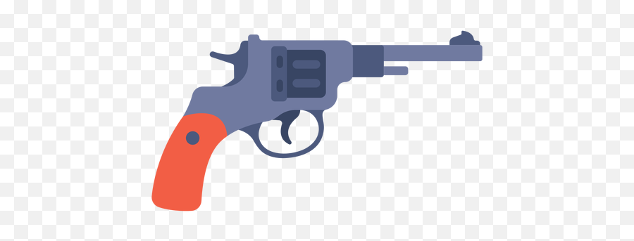 Winchester Pistol Flat - Pistol Emoji,Double Handgun Emoticon