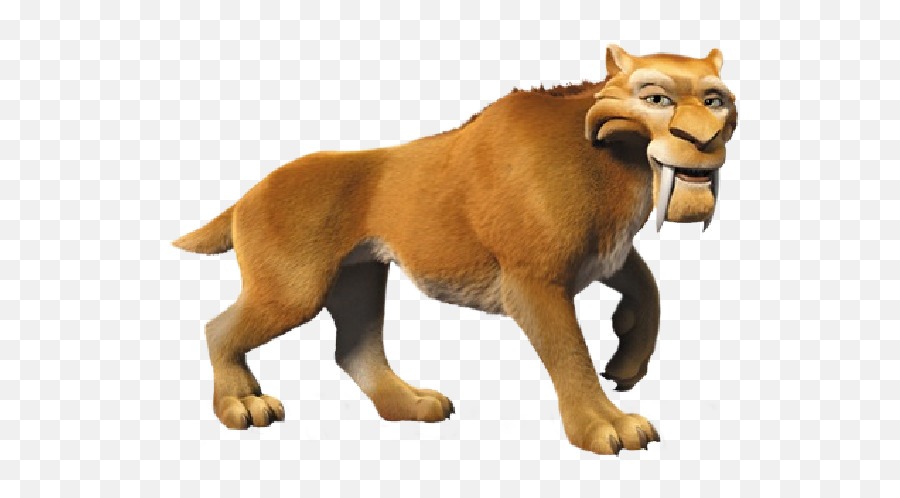 Download Diego Ice Age Lion Png Image - Saber Tooth Tiger Aj Ice Age Diego Hd Emoji,Facebook Sabertooth Tiger Emojis