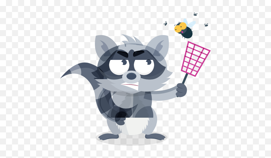 Insect Stickers - Sticker Emoji,Raccoon Emoji Icon