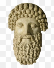 Greek Garden Sculpture Of Zeus - Artifact Emoji,Greek Sculptural Style Lots Of Emotion