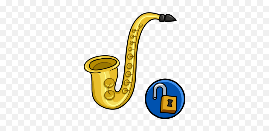 Saxophone Club Penguin Wiki Fandom - Saxophone Club Penguin Emoji,Instrument Emojis