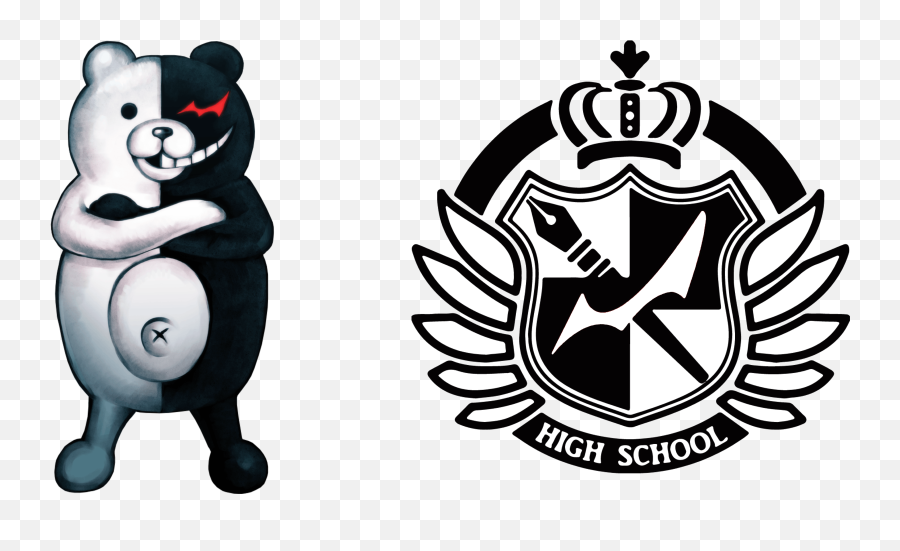 Danganronpa Images - Peak Academy Logo Emoji,Japanese Emoticon Monokuma