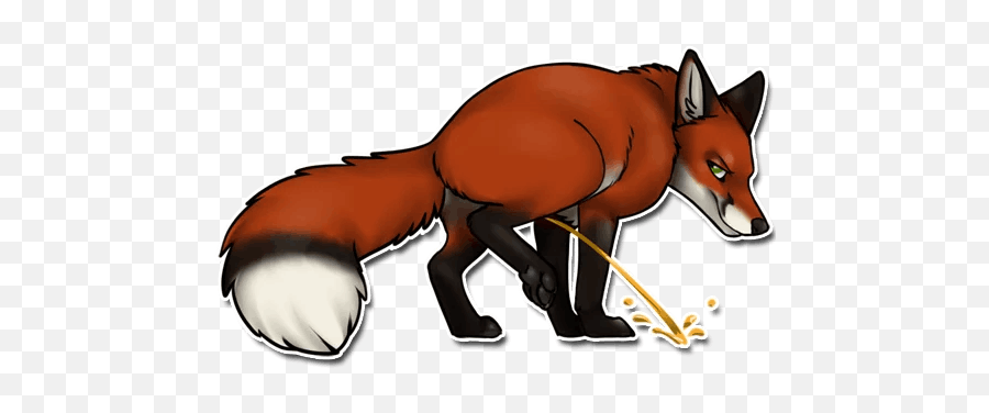 Pee Telegram Stickers Sticker Search - Red Fox Emoji,Furry Telegram Stickers With Emoticons