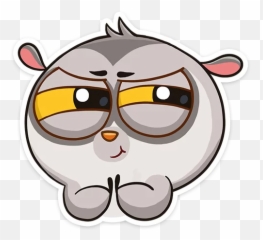 Lemur Cooper Stickers By Yucheng Yu - Lemur Sticker Whatsapp Emoji,Lemur Emoticon