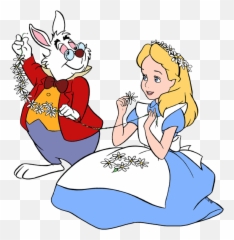 Alice In Wonderland Rabbit Png File Png Mart Emoji,Alice In Wonderland In Emoji