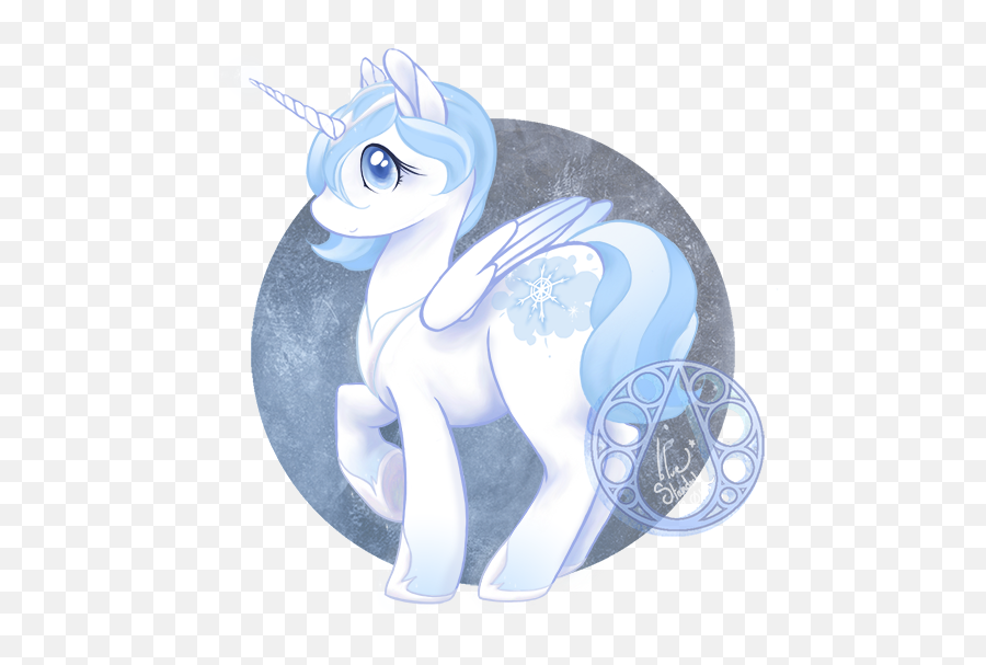 Digital Mlpfim Oc Illust Princess Snow By Emoji,Mlp Emoticons Commission