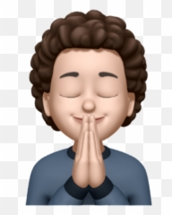 Sticker Maker - Memoji Emoji,Pray Emoji Laptop Sticker