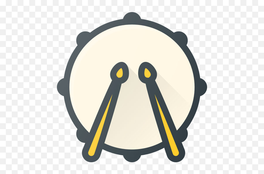 Music Instrument Play Drum Stick Free Icon Of Free Set Emoji,Drumroll Emoticon