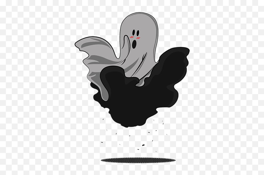 Cute Ghost Halloween Shirt Throw Pillow For Sale By Mike G Emoji,Cuteghost Emojis