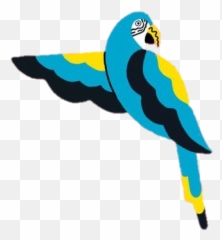 Parrot Blue Bird Stickers Sticker - Automotive Decal Emoji,Blue Bird Emoji