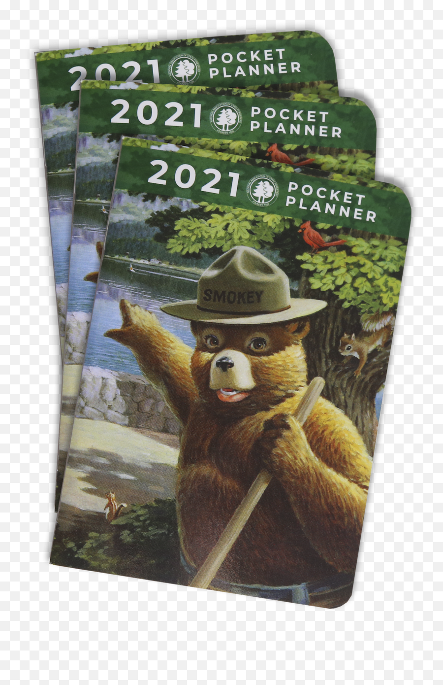 2021 Smokey Bear Pocket Planners - Smokey Bear Pocket Calendar Emoji,Playing With My Emotions Smokey