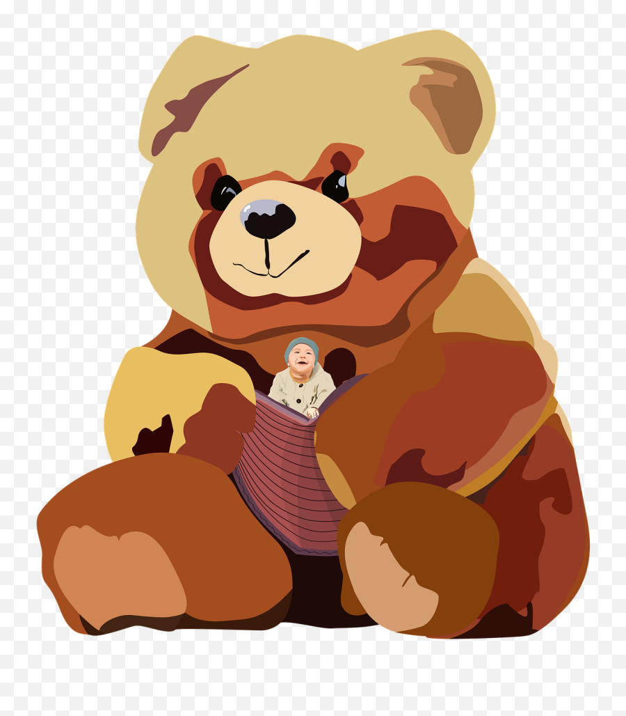 Teddy Bear Toddler Happy - Free Image On Pixabay Emoji,Emotion Unicorn Plush