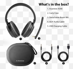 2020 Avantree Aria Bluetooth Active Noise Cancelling Emoji,Polaroid Wireless Emoji Earphones
