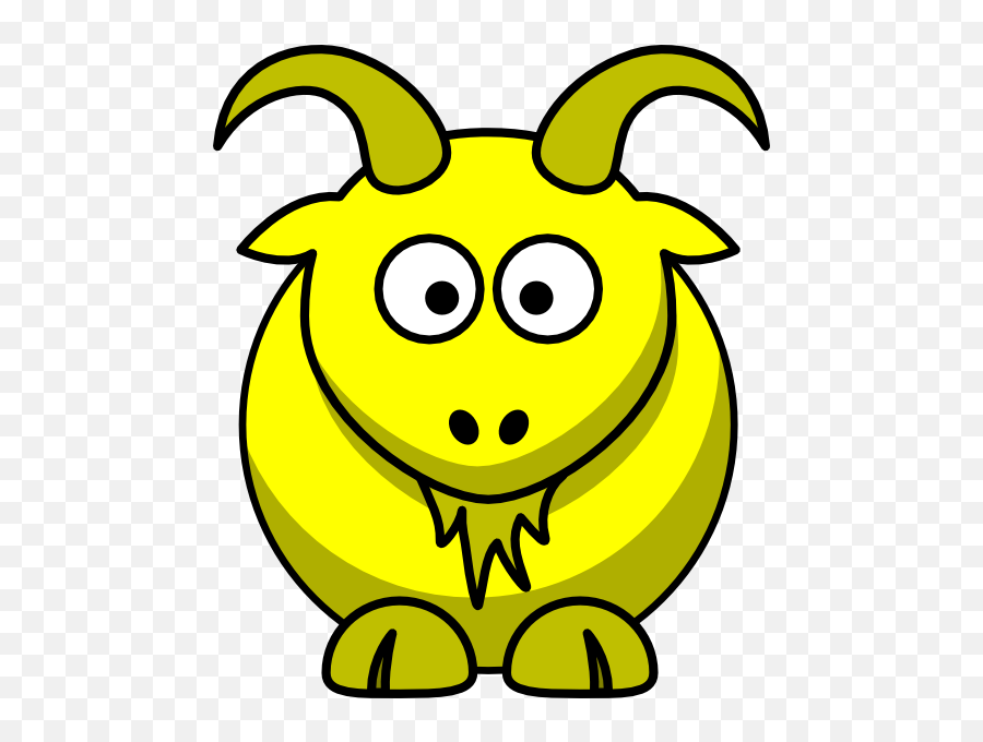 Download Small - Cartoon Goat Png Image With No Background Cartoon Goat Emoji,Goat Emoji