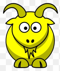 Download Small - Cartoon Goat Png Image With No Background Cartoon Goat Emoji,Goat Emoji