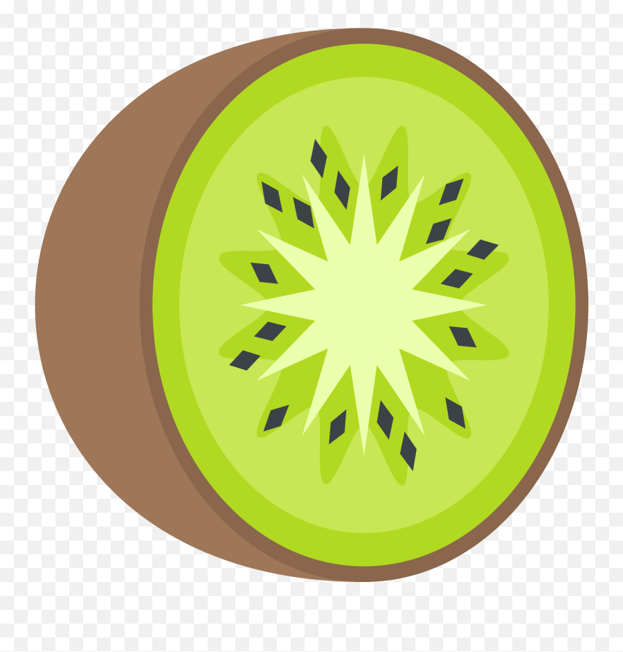 Kiwi Fruit Emoji Clipart - Emoji Kiwi,Kiwi Emoji