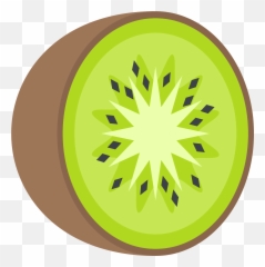 Kiwi Fruit Emoji Clipart - Emoji Kiwi,Kiwi Emoji