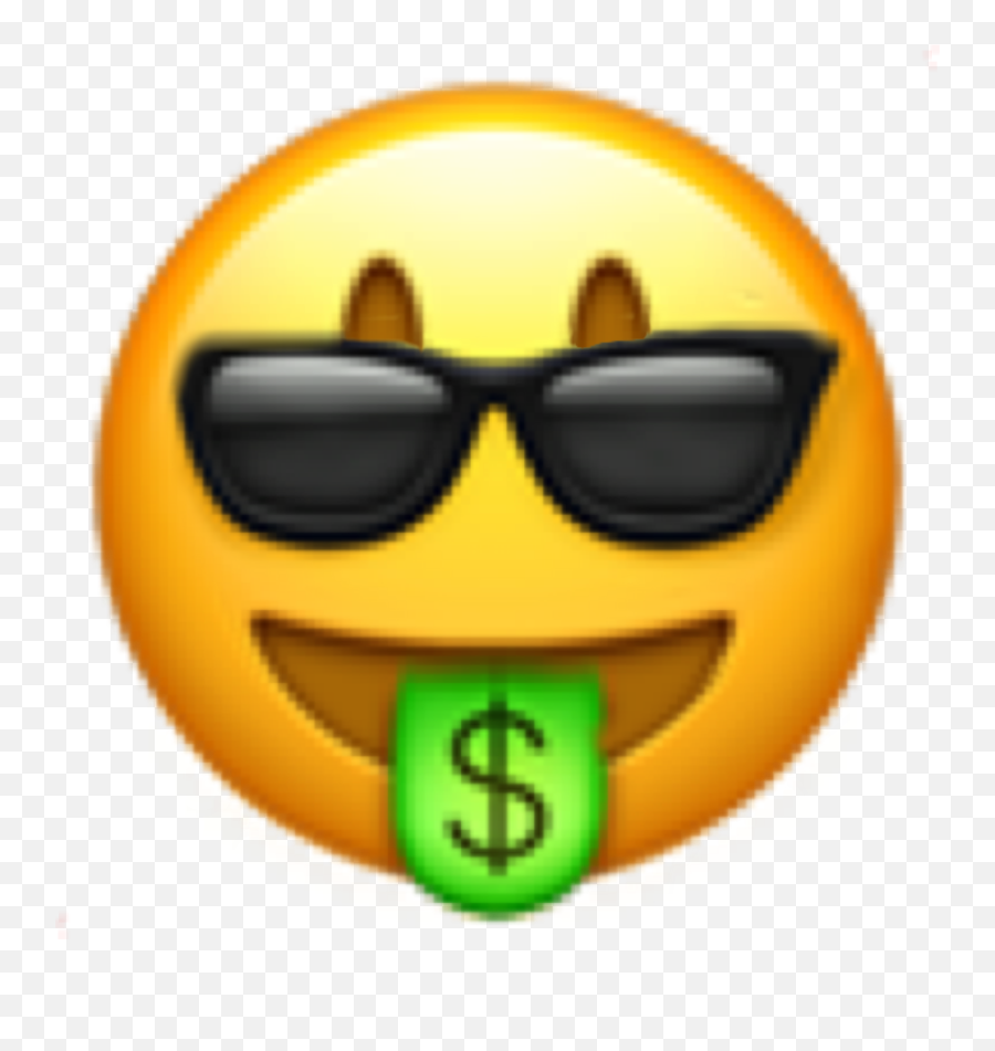 Money Emoji I Smell Sticker - Happy,Doe Emoji