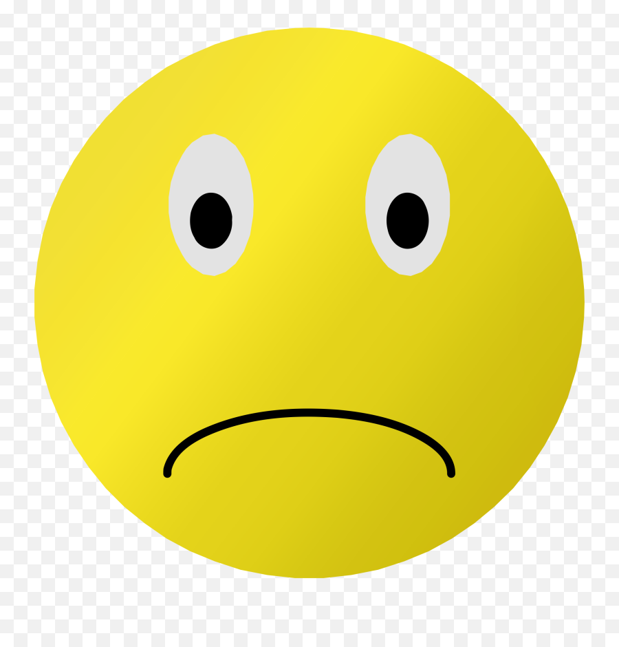 Smiley - Sad Clip Art Smiley Face Emoji,Frown Emoticon