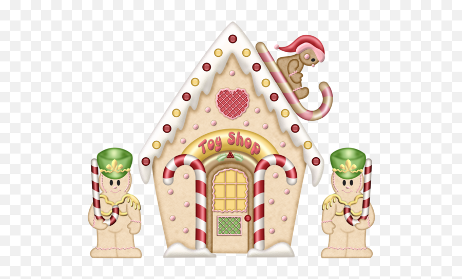 Christmas Crafts Christmas Clipart - Casas De Jengibre Emoji,Guess The Emoji House Candy House