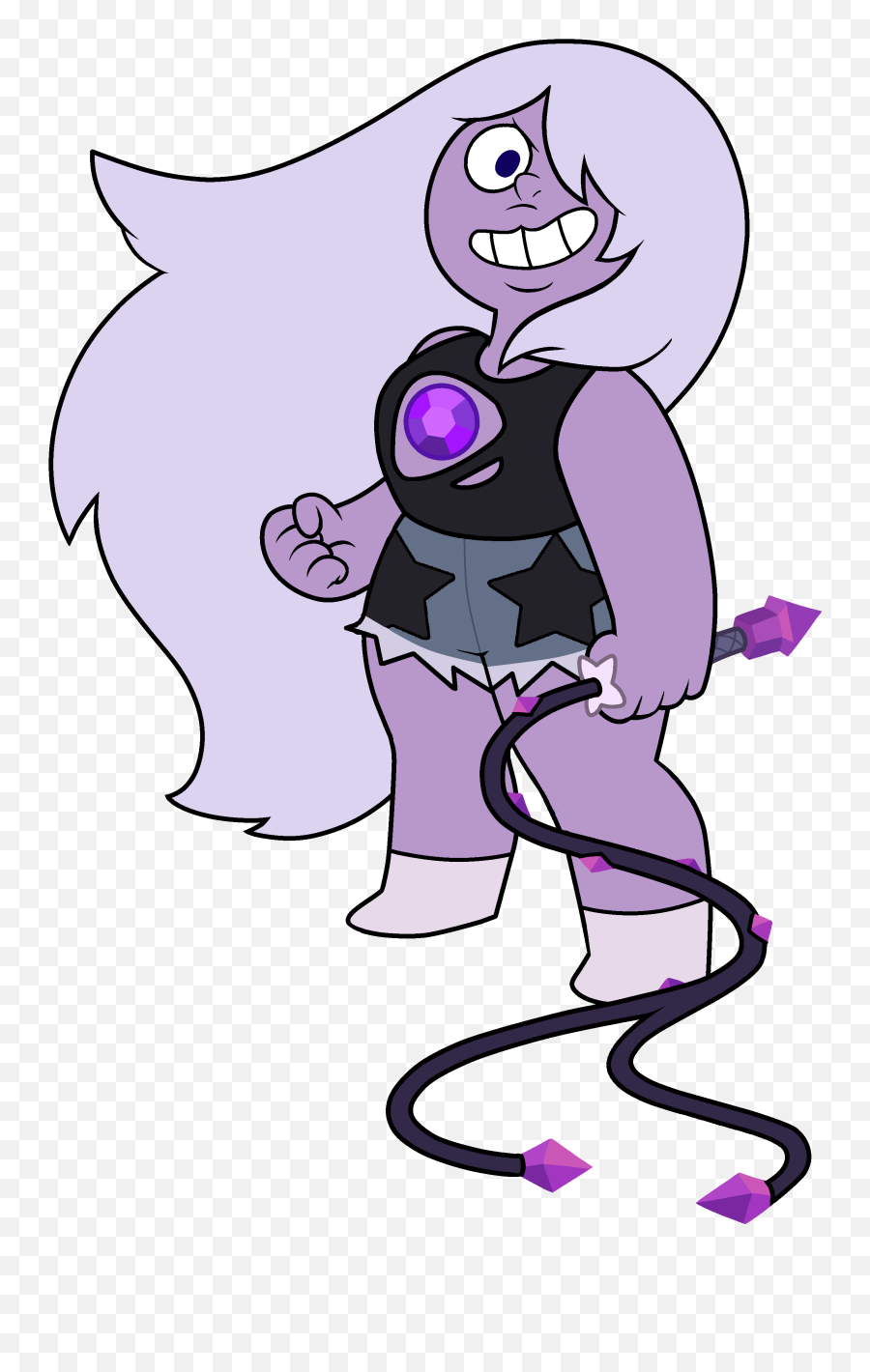 Amethyst Steven Universe Wiki Fandom - Amethyst From Steven Universe Emoji,Emotion For Woman Acts Insulted For Being Called Rude When She Was Rude