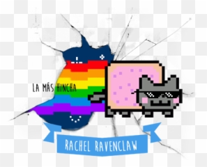 Rachel Ravenclaw - Nyan Cat Gif Emoji,Emojis De Presentimiento