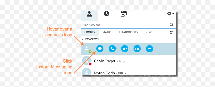 Instant Messaging With Skype For - Skype Instant Messaging Emoji,Skype Im Audio Emoticons