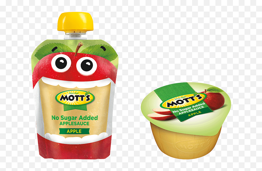 Mottu0027s No Sugar Added Applesauce Apple - Cinnamon Applesauce Motts Emoji,Sugar & Spice Emoji