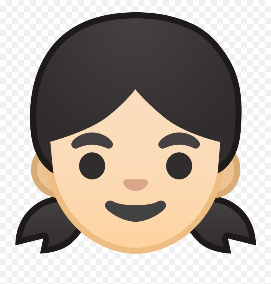 Girl Emoji With Light Skin Tone Meaning With Pictures - Girl Emoji Png,Light Emoji