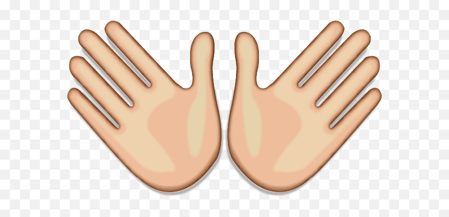 Emoji Smileys Gestures Free Giant Smileys Pack - Clipart Two Hands Png,Tuzki Spotlight Emoticon