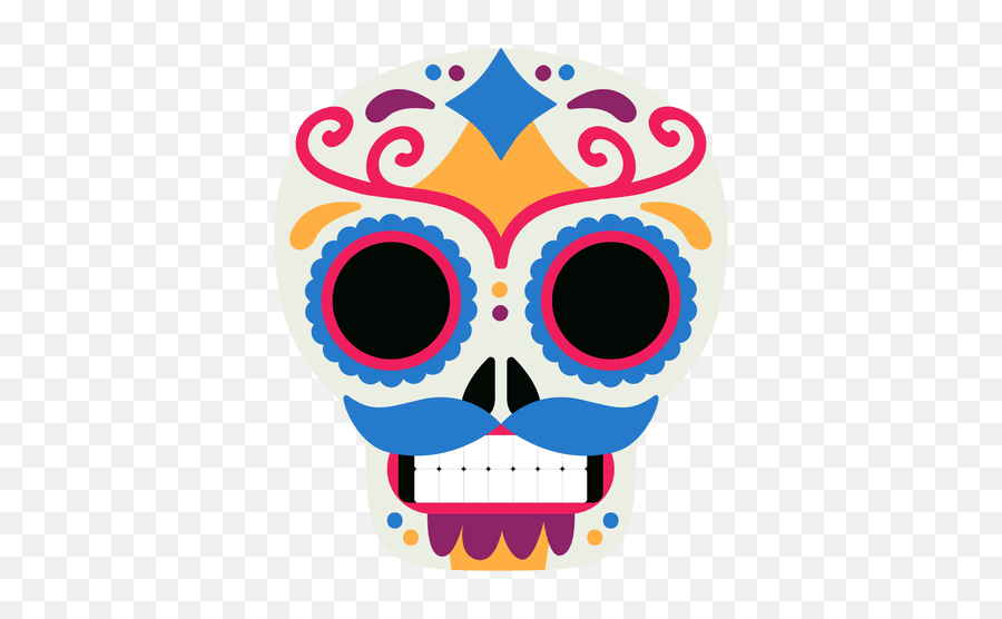 Mexico Skull Dead Day - Dia De Muerto Png Emoji,Dead Skull Emoji