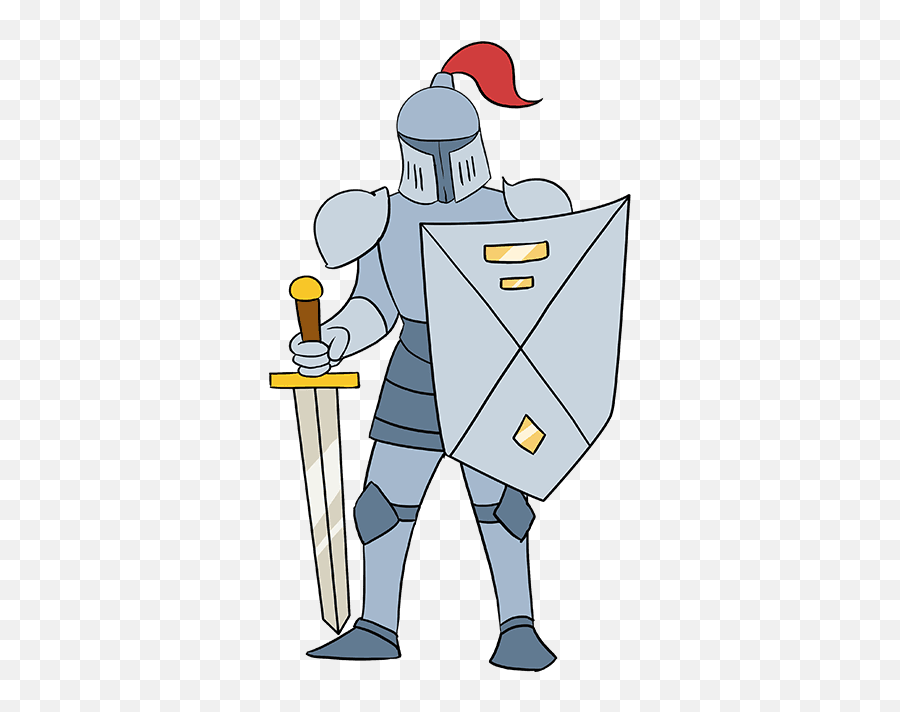How To Draw A Knight Emoji,Knight In Shiny Armour Emoji
