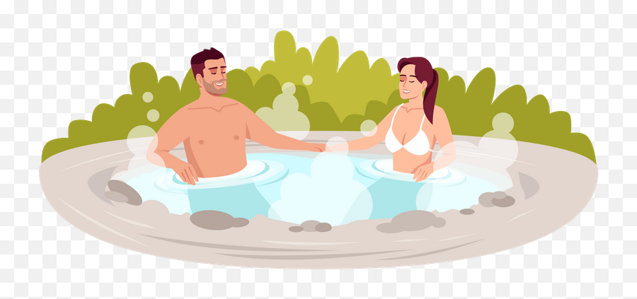 Japanese Illustrations Images U0026 Vectors - Royalty Free Hot Tub Cartoon Free Emoji,Water Balloons With Emotions