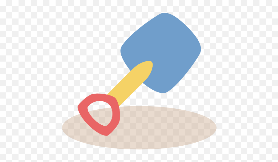 Shovel Beach Toy Free Icon Of Vacation Time Icons - Juguete Icon Png Emoji,Shoveling Emoticon